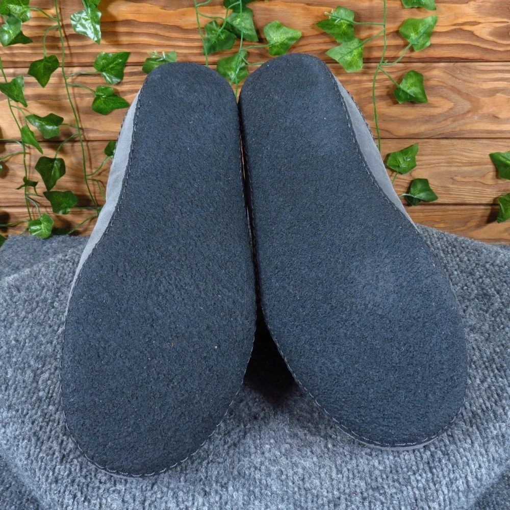 Sorel Falcon Ridge II Mens Slipper Size 13 Indoor Outdoor Quarry Grey Suede‎